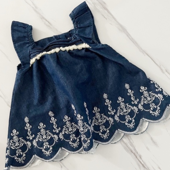 Jessica Simpson Other - Jessica Simpson Denim Dress 12M